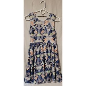 Vera Wang Princess geometric dress Sz. Med